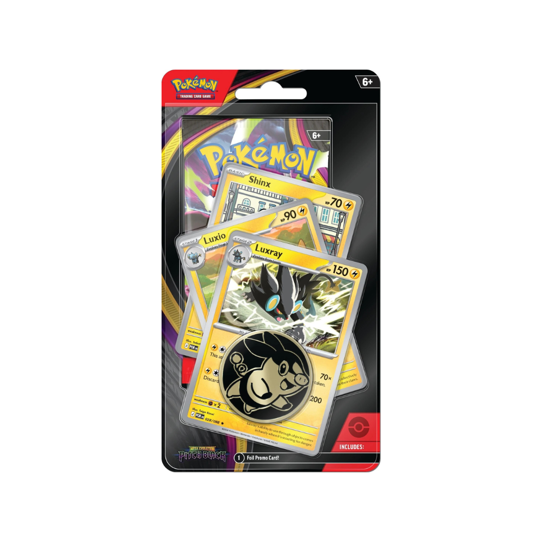[PRÉ-ENCOMENDA] Pitch Black Premium Checklane Blister - Luxray