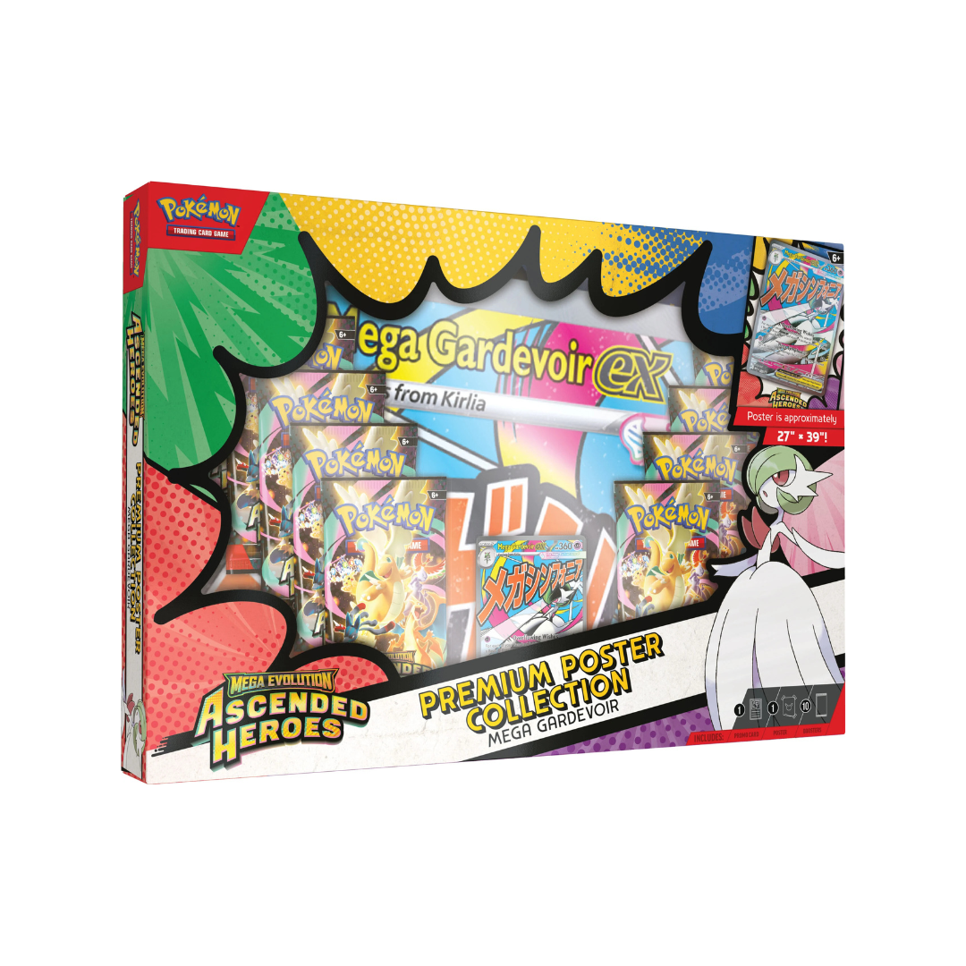 Ascended Heroes Premium Poster Collection - Mega Gardevoir