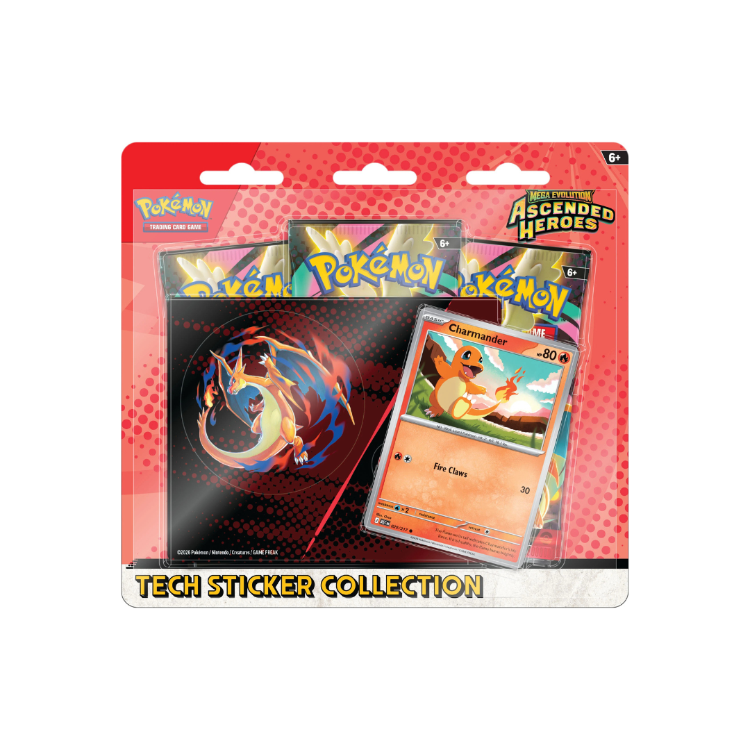 Ascended Heroes Tech Sticker Collection - Charmander