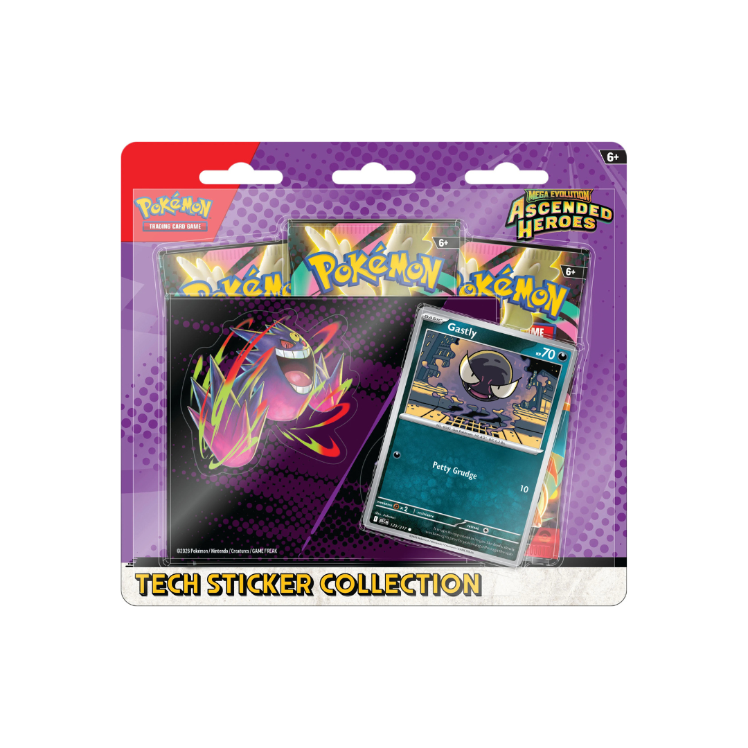Ascended Heroes Tech Sticker Collection - Gastly