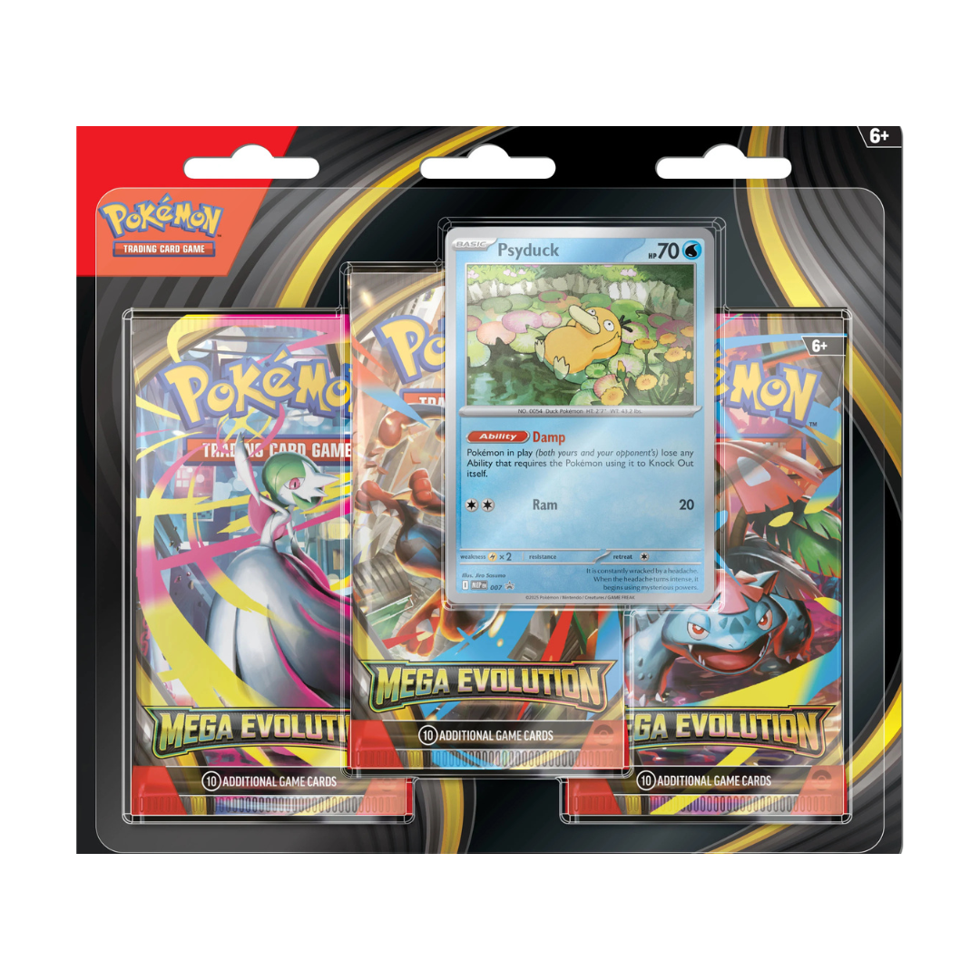 Mega Evolution 3-Pack Blister - Psyduck