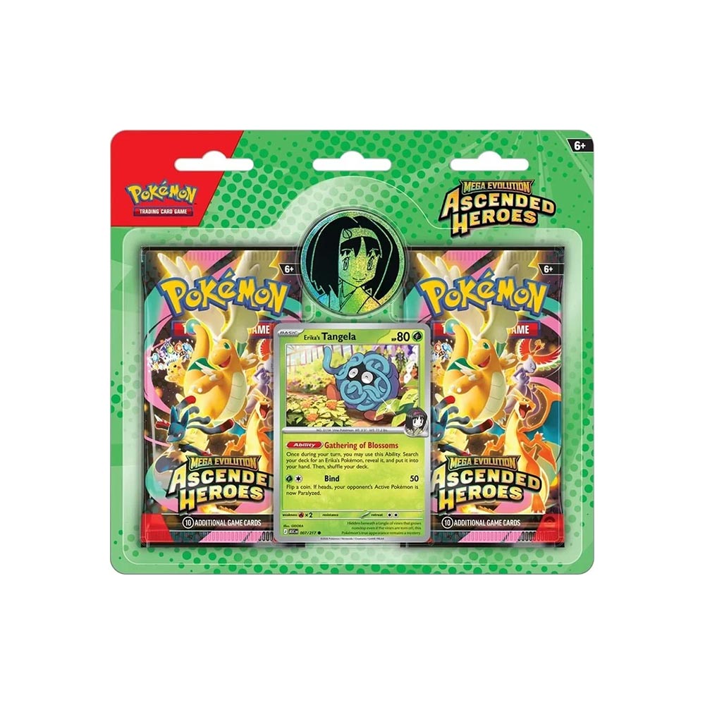 [PRÉ-ENCOMENDA] Ascended Heroes Collection Pack - Erika's Tangela
