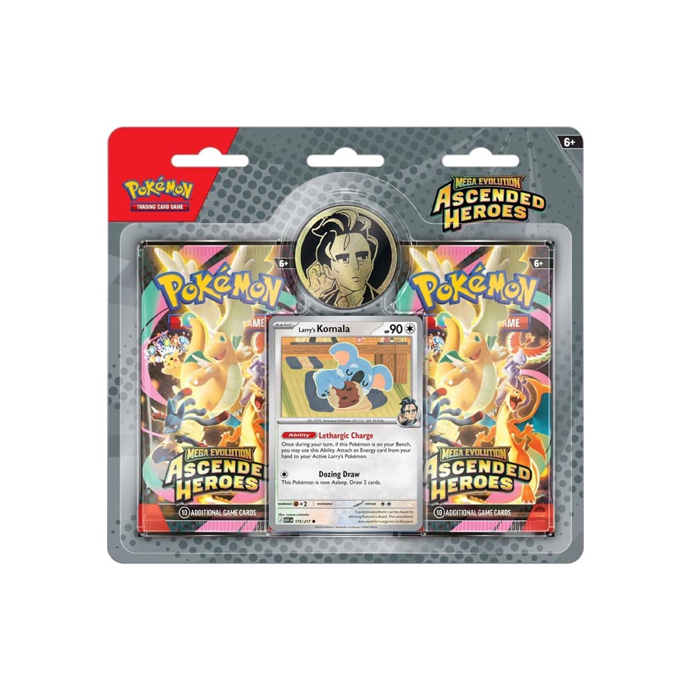 [PRÉ-ENCOMENDA] Ascended Heroes Collection Pack - Larry's Komala