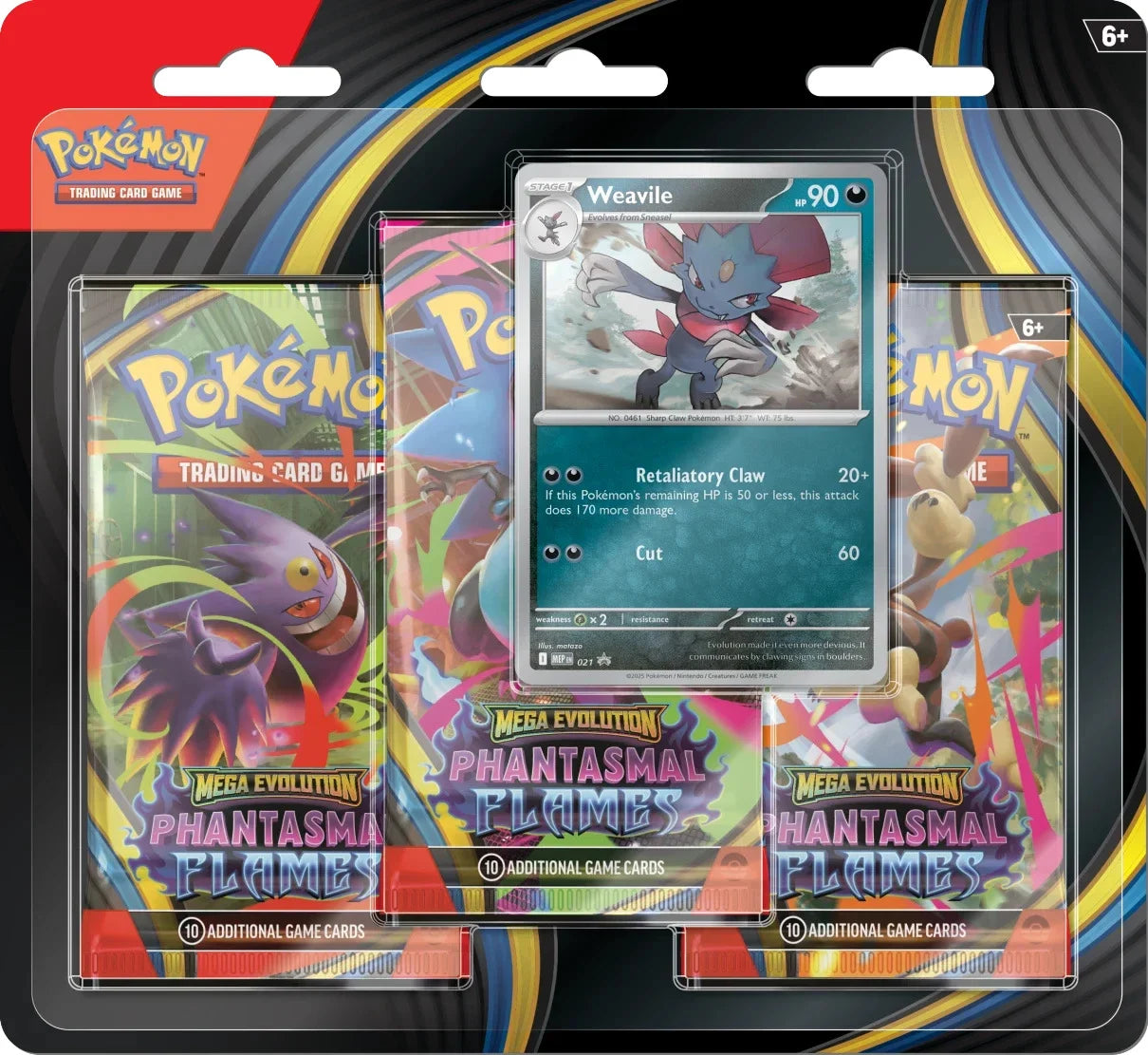 3-Pack Blister - Weavile